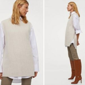 H&M Rib-knit Sweater Vest
